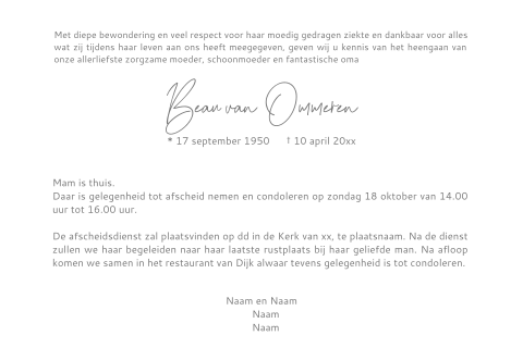 Kaart binnenkant