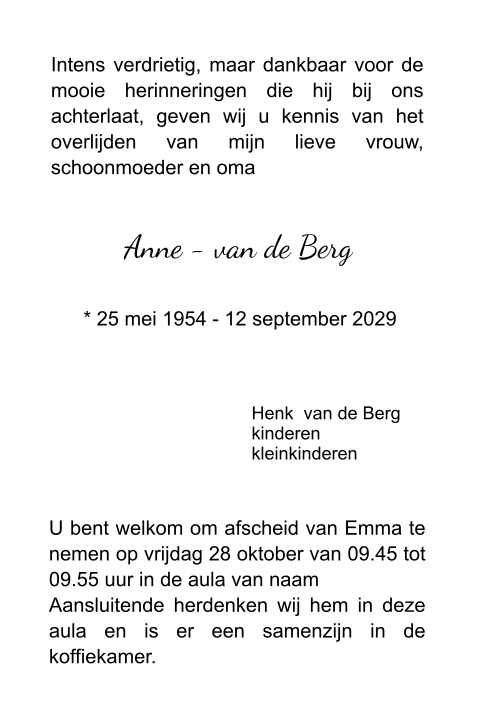 Kaart binnenkant