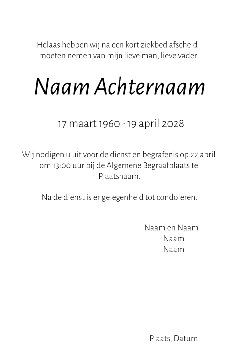 Kaart binnenkant