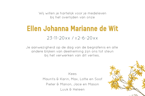 Kaart binnenkant