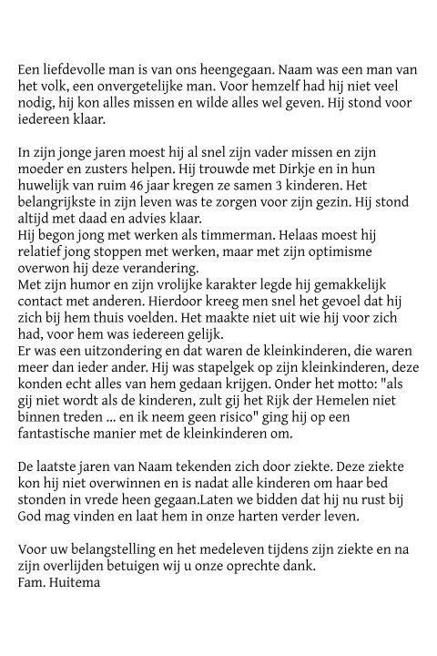 Kaart binnenkant