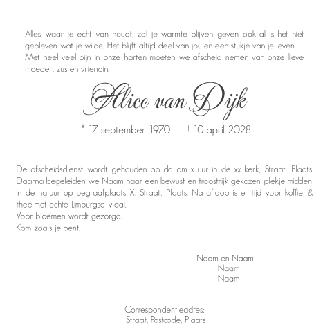 Kaart binnenkant
