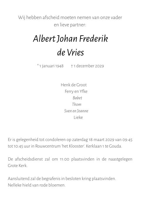 Kaart binnenkant