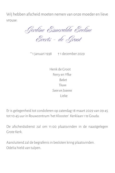 Kaart binnenkant