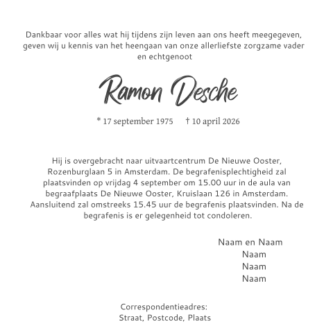 Kaart binnenkant