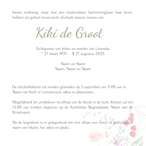 Kaart binnenkant
