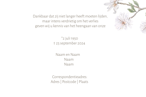 Kaart binnenkant