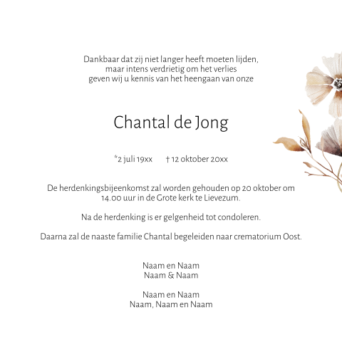 Kaart binnenkant