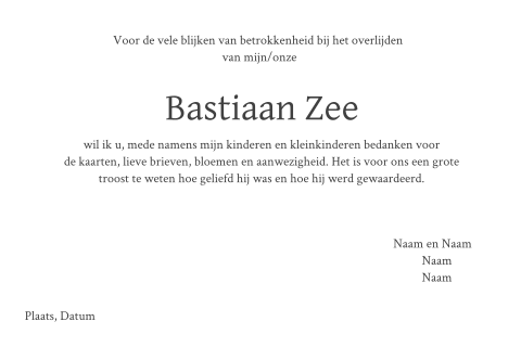 Kaart binnenkant