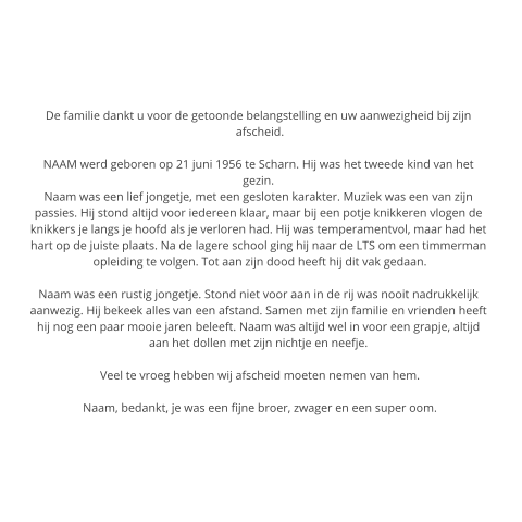 Kaart binnenkant