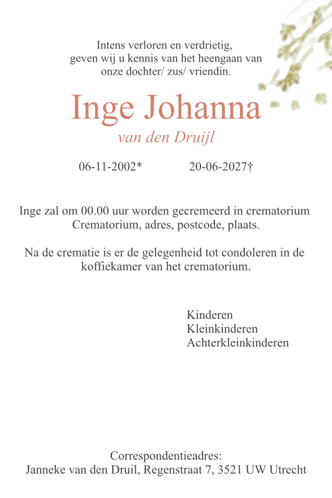 Kaart binnenkant
