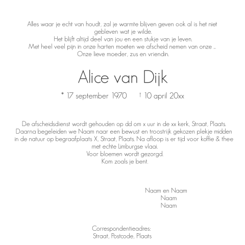Kaart binnenkant