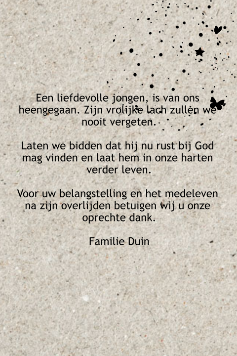 Kaart binnenkant