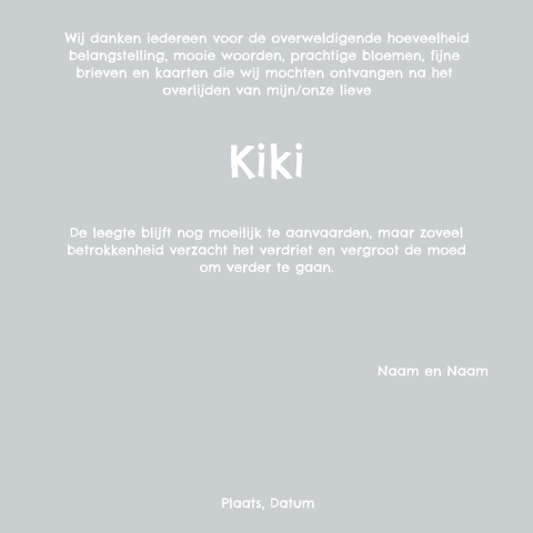 Kaart binnenkant