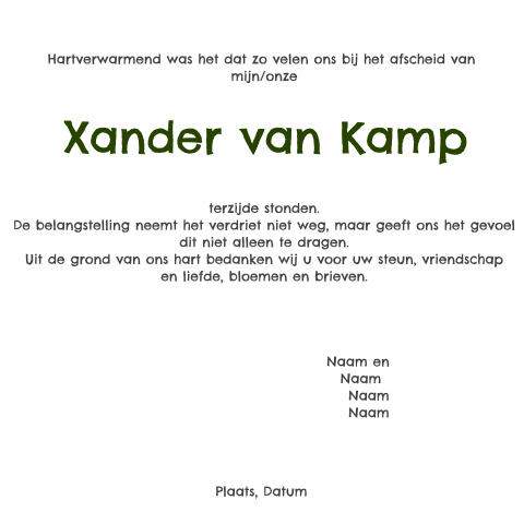 Kaart binnenkant