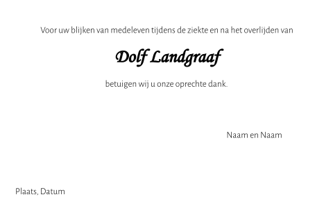 Kaart binnenkant