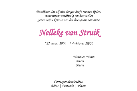 Kaart binnenkant
