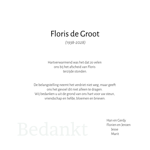 Kaart binnenkant