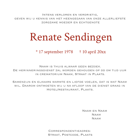 Kaart binnenkant