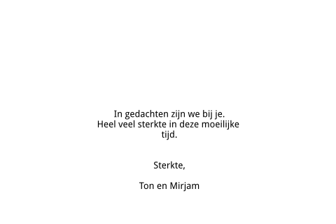 Kaart binnenkant