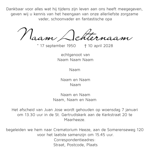 Kaart binnenkant