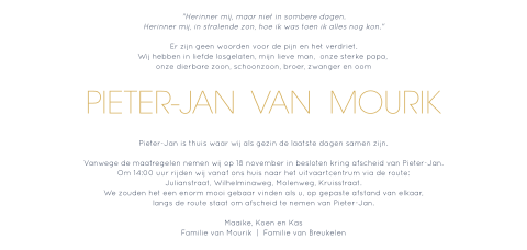 Kaart binnenkant