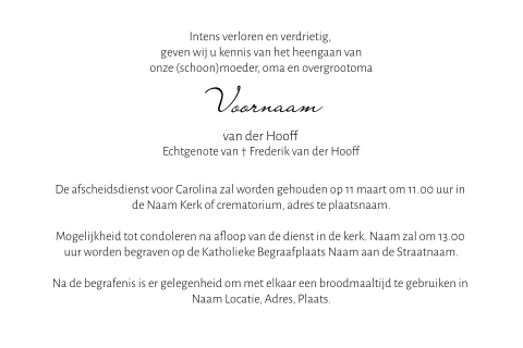 Kaart binnenkant