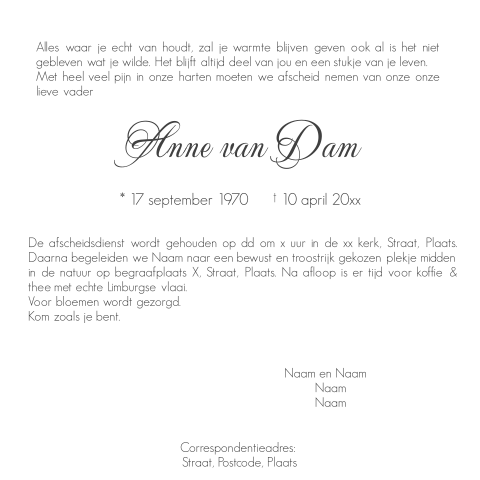 Kaart binnenkant