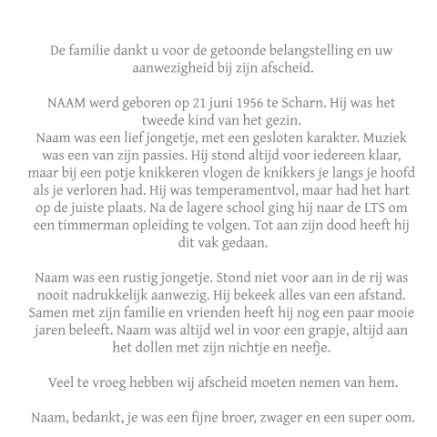 Kaart binnenkant