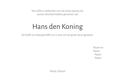 Kaart binnenkant