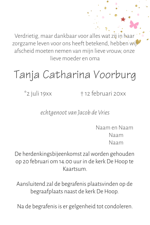 Kaart binnenkant