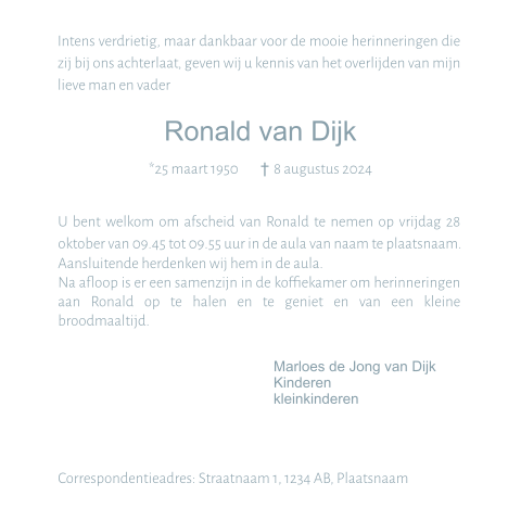 Kaart binnenkant