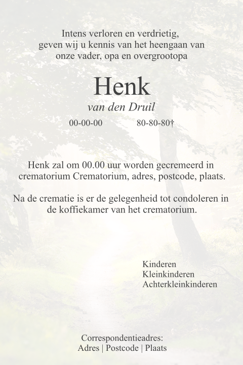 Kaart binnenkant
