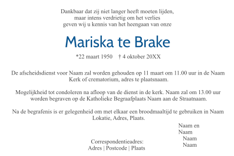 Kaart binnenkant
