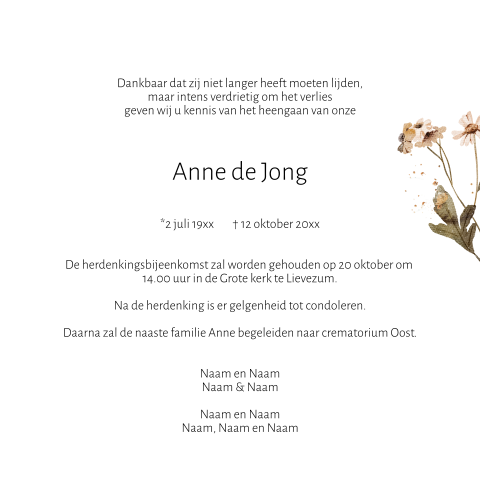 Kaart binnenkant