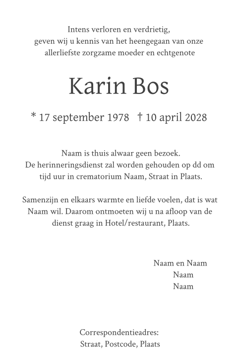 Kaart binnenkant