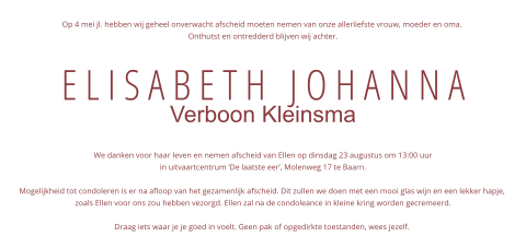 Kaart binnenkant