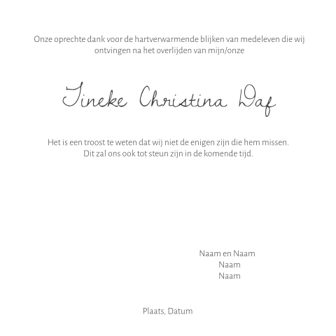 Kaart binnenkant