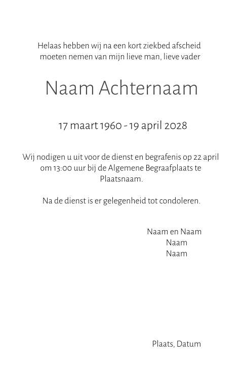Kaart binnenkant
