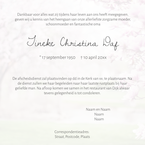 Kaart binnenkant