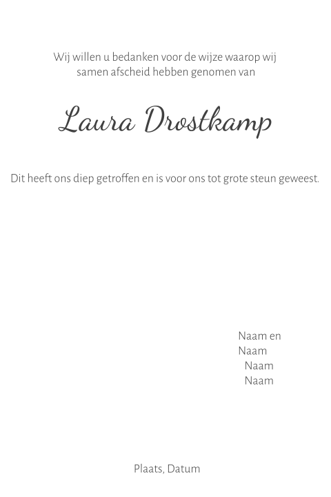 Kaart binnenkant