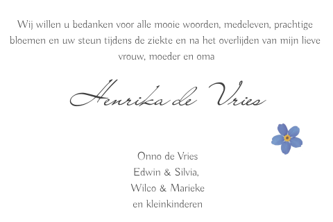 Kaart binnenkant