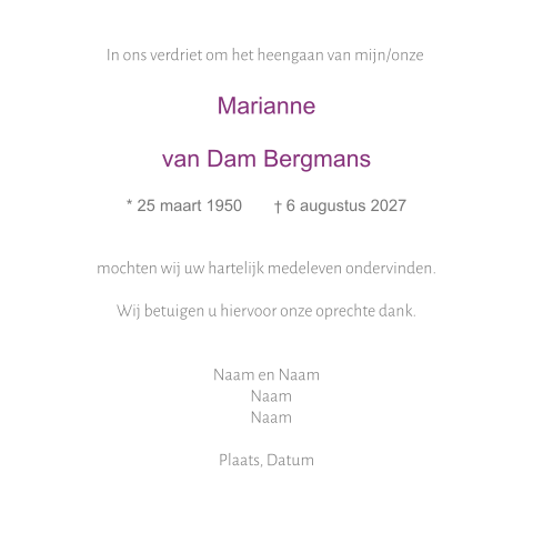 Kaart binnenkant