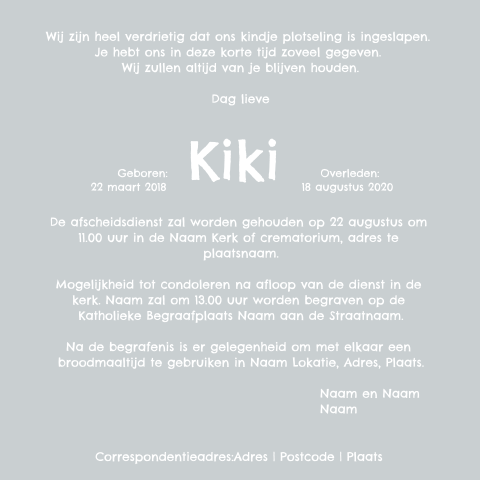 Kaart binnenkant