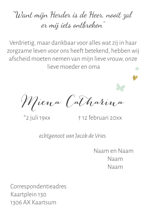 Kaart binnenkant