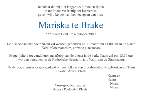Kaart binnenkant