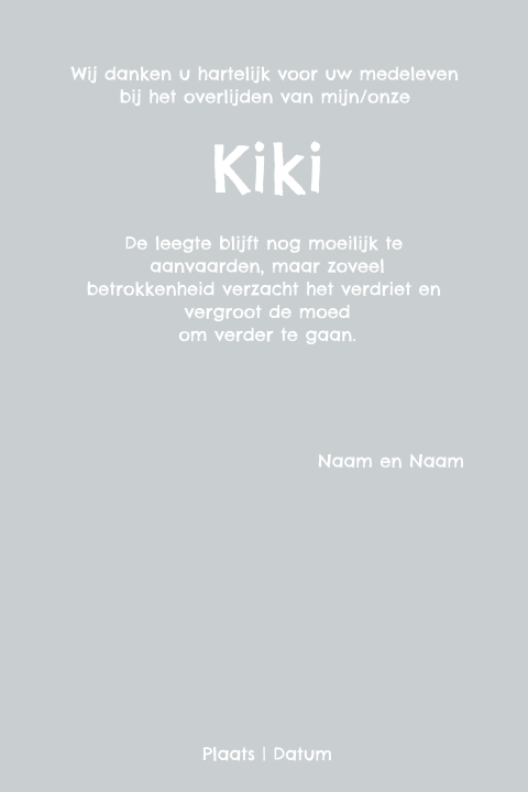Kaart binnenkant