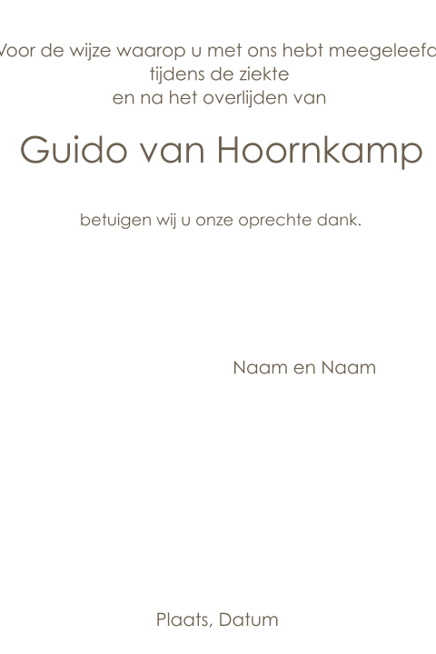 Kaart binnenkant