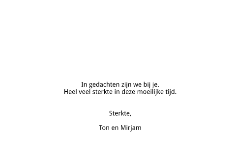 Kaart binnenkant