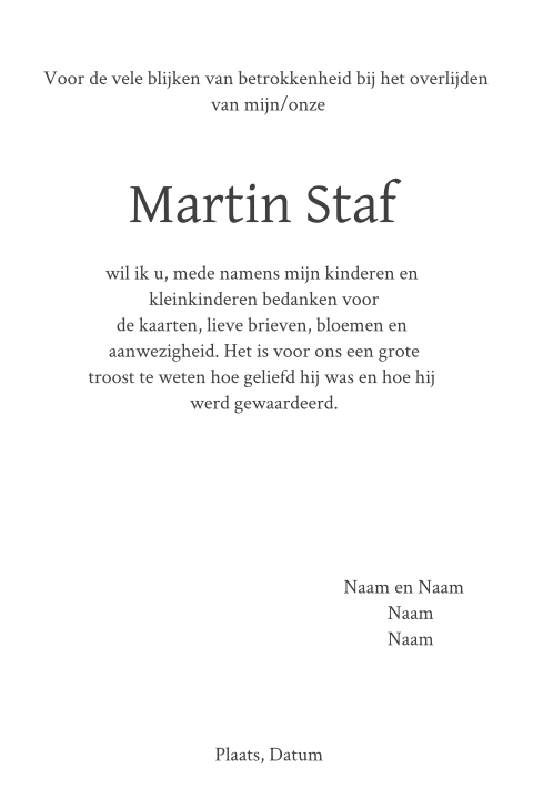 Kaart binnenkant